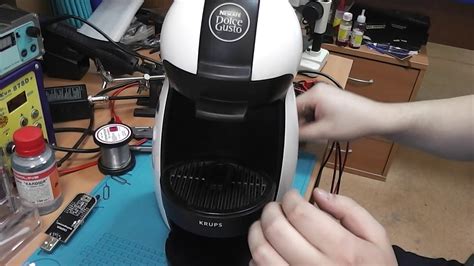 Ремонт кофеварки Nescafe Dolce Gusto - чистка, профилактика - YouTube