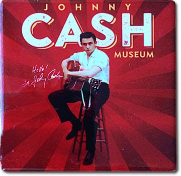 Johnny Cash Museum Coaster - Johnny Cash Museum Online Store