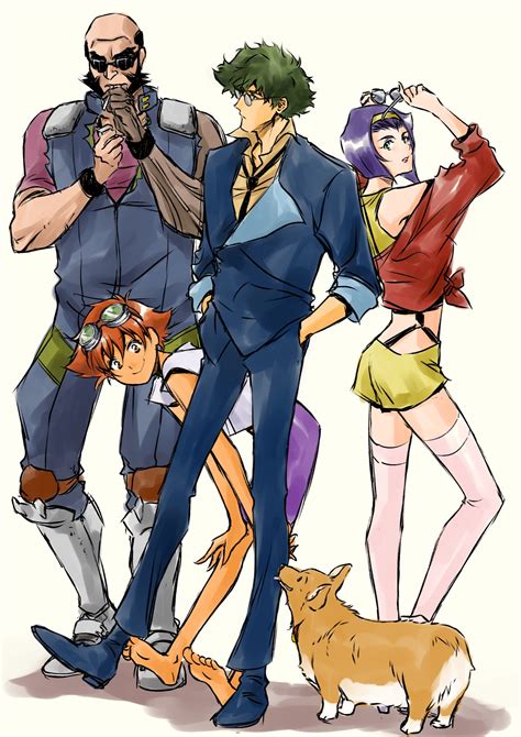 faye valentine, spike spiegel, edward wong hau pepelu tivrusky iv, ein