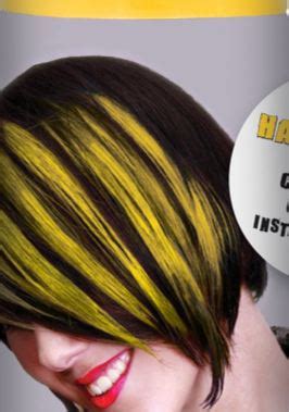 Yellow Hair Dye Color, Spray in Neon, Bright Blonde Temporary Yellow ...