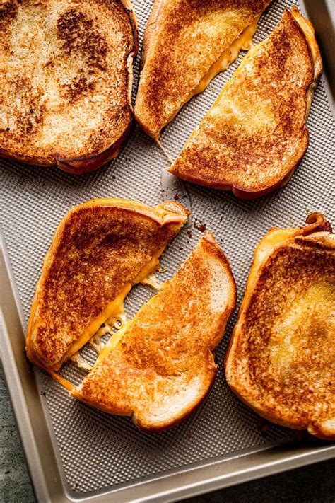 Baked Grilled Cheese Sandwiches | Easy Weeknight Recipes