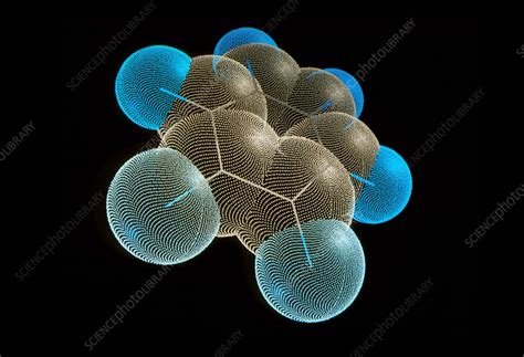 benzene molecule stock image  science photo library