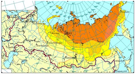 Ответы Mail: Какую площадь нашеи страны занимает многолетняя мерзлота ...