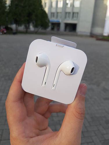Купить Оригинальные Наушники с микрофоном Apple EarPods, Аирподс ...