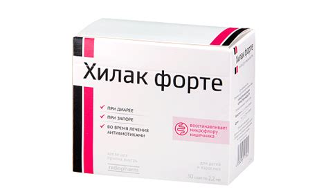 ХИЛАК ФОРТЕ 1,1% - инструкция по применению, цена, отзывы и аналоги