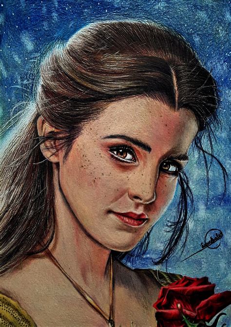 Belle (Beauty and the Beast) by LuanSalesArtes on DeviantArt