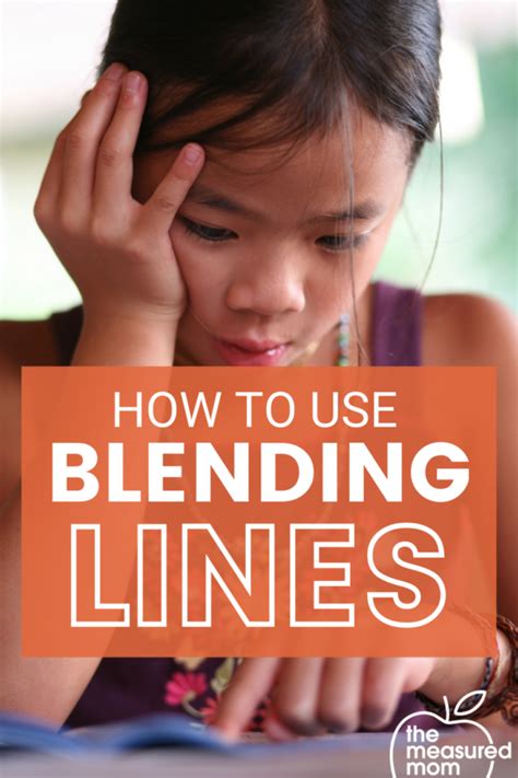 blending lines  measured mom