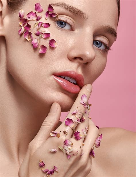 Delicate - beauty editorial on Behance