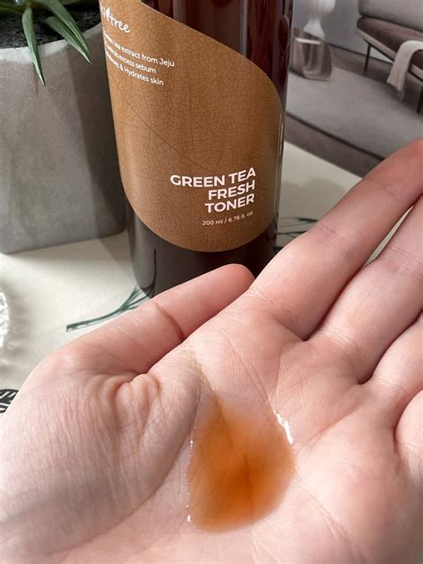 ISNTREE Green Tea Fresh Toner Review - Kbeauty Notes
