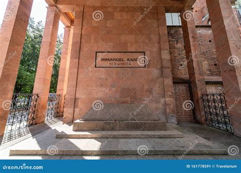 Immanuel Kant Grave. Memorial For German Philosopher. Kaliningrad ...