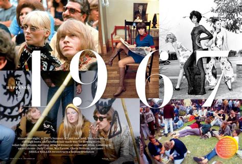 IT HAPPENED IN 1967 | Vanity Fair | March 2017
