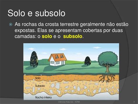 Sub Solo Ou Subsolo - Solo e subsolo erosão prof Ivanise Meyer