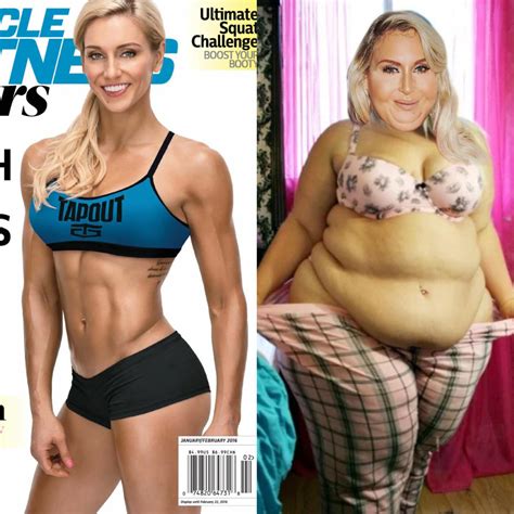 Charlotte Flair skinny to fat 10/ by wweweightgains34 on DeviantArt