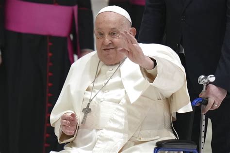 vatican issues pope francis health update newsweek