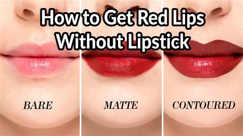 How To Make Your Lips Red Naturally Without Lipstick | Lipstutorial.org