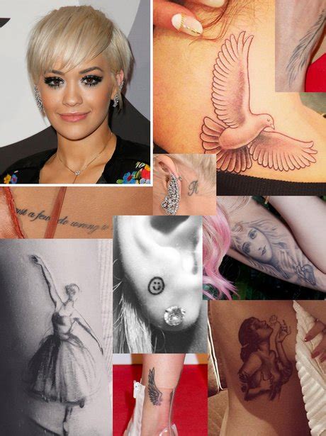 Rita Ora - Addicted To Ink: 12 Celebrities OBSESSED With Tattoos - Capital