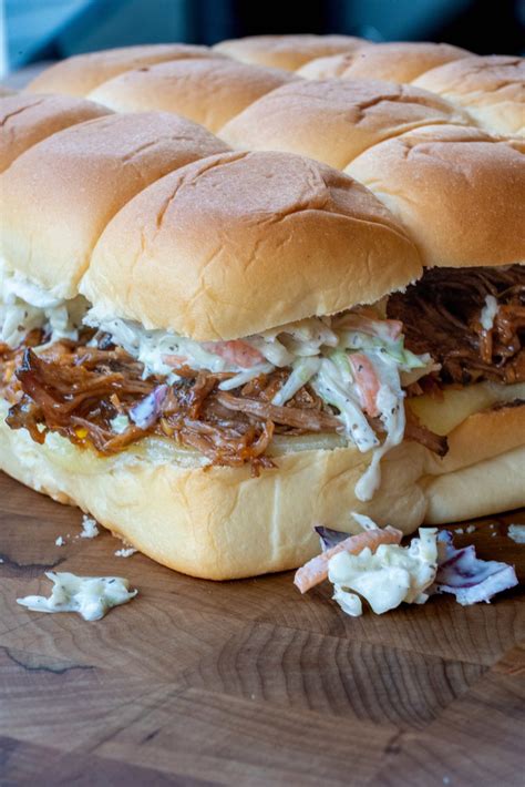 Pork Collar BBQ Sliders - The Grill Dads
