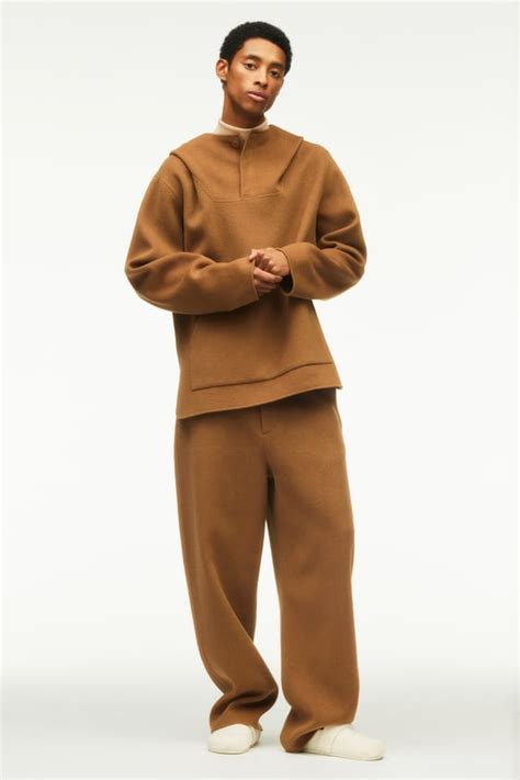 ШЕРСТЯНЫЕ БРЮКИ BALLOON FIT — LIMITED EDITION - РЫЖЕВАТО-КОРИЧНЕВЫЙ ...