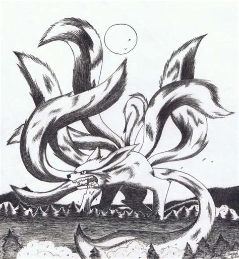 nine tailed fox: 2 by rokhead423 on DeviantArt