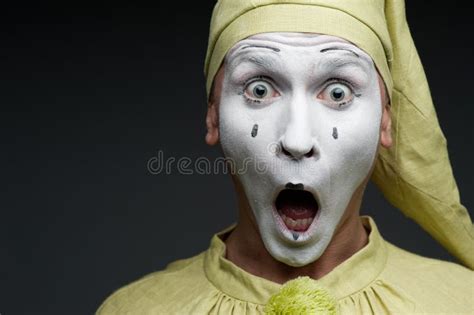 Funny mime stock photo. Image of artistic, crazy, background - 31596516