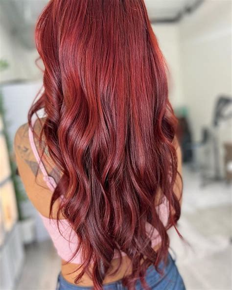 Reddish brunette hair is the trending color for the winter season 17