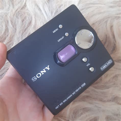 Sony Walkman Net MD Portable Mini Disc Player MZ- NE410