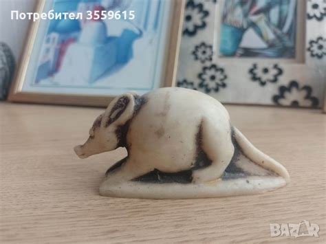 каменна статуетка на пустинно животно от Египет. в Статуетки в гр ...