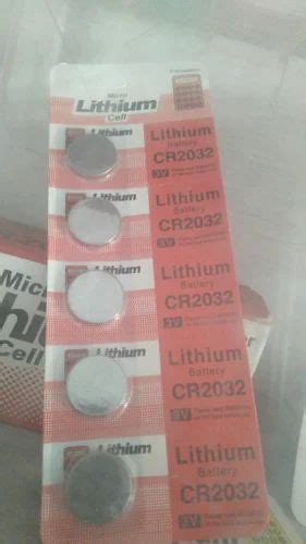 lithium cell button type    kharagpur id