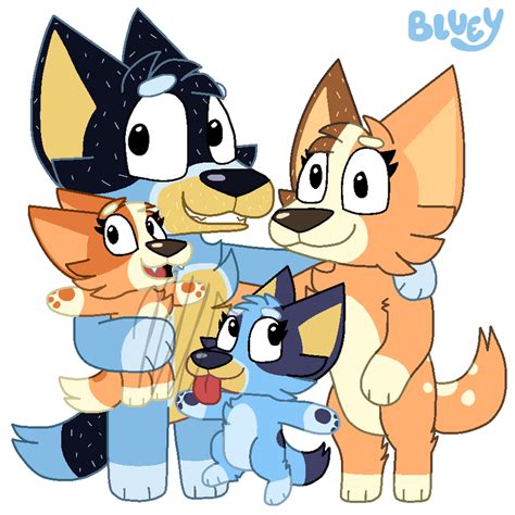 Bluey Fanart by flutteryoshi952 on DeviantArt