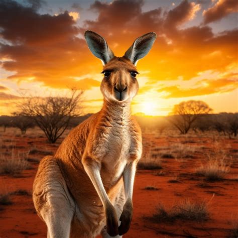 Premium Photo | An Australian kangaroo