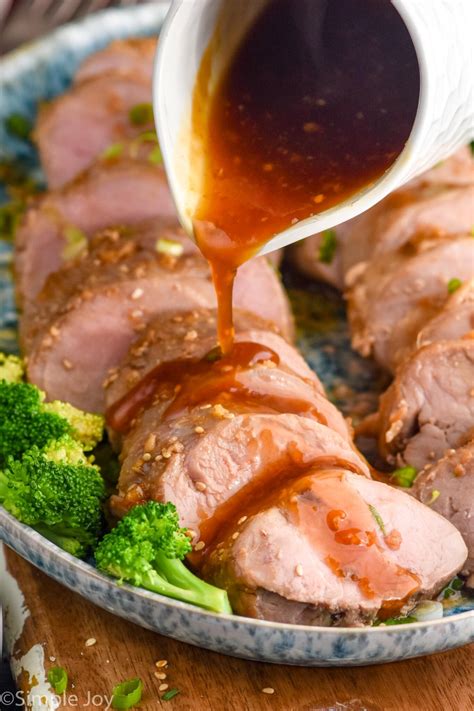 Teriyaki Pork Tenderloin - Simple Joy