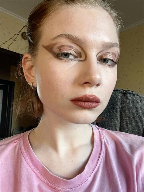 overhanging eyelid, beautiful makeup - нависающее веко, красивый макияж ...
