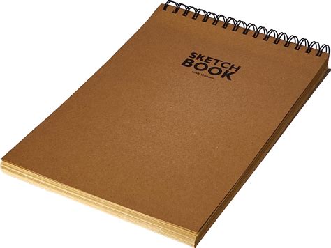 sketchbook spiral bound sketchpad din   sheets  gm robust