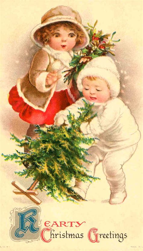 17 Best images about Vintage Christmas Cards on Pinterest | Vintage ...