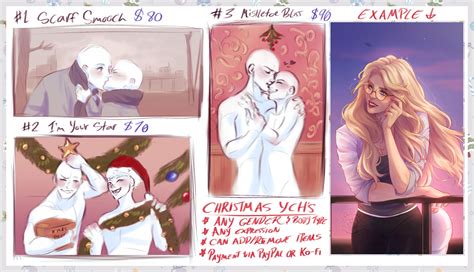 🎄 Christmas YCH | 1/3 OPEN on Toyhouse