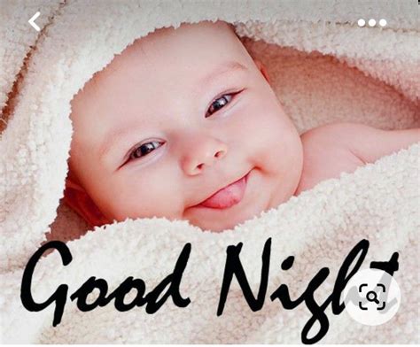 Cute Baby Photos With Good Night Messages
