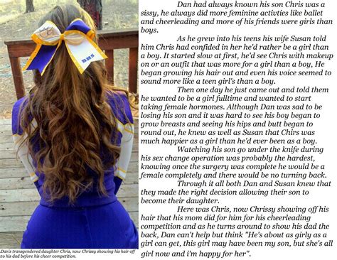 Becky's TG Caps: Girly Son