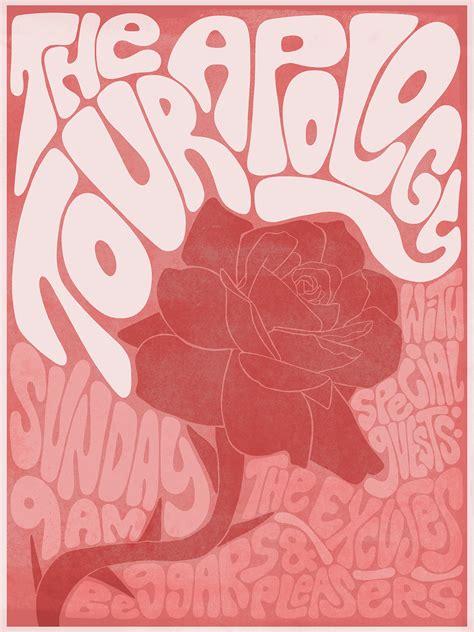 retro band poster remix  behance