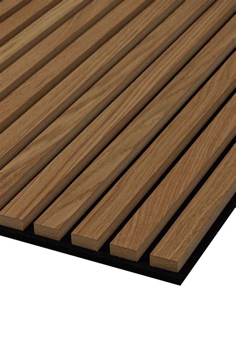 SlatWall Mini Natural Oak Wood Panel | Naturewall