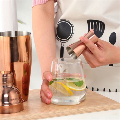 Badu.bg 750 ML Комплект шейкъри за коктейли от неръждаема стомана ...