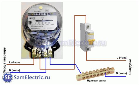 Установка и подключение электрического счетчика СО-505 в доме ...