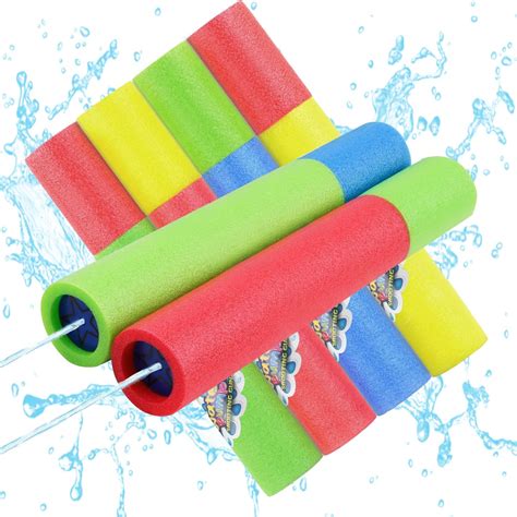 Amazon.com: 6Pack Water Squirters for Kids, Water Squirt Guns Foam