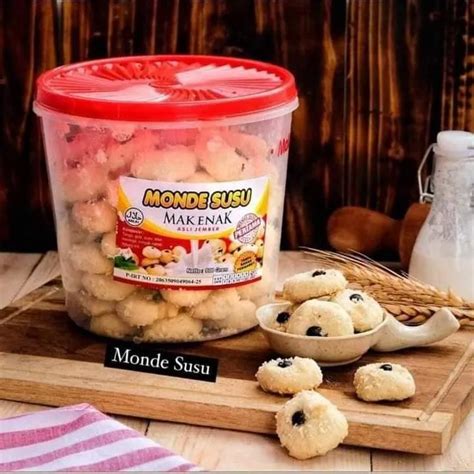KUE MONDE SUSU TOPLES MAK ENAK 900 GR | Lazada Indonesia