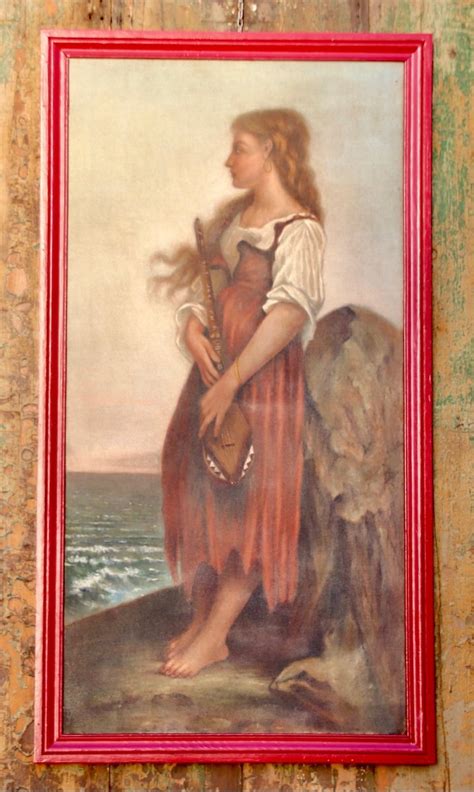 Proantic: H/t Portrait Of Sappho 19th Century