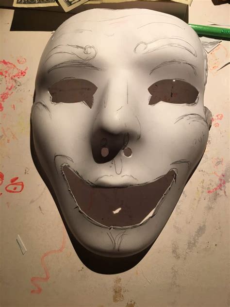 035 Cosplay/Custom mask WIP | SCP Foundation Amino
