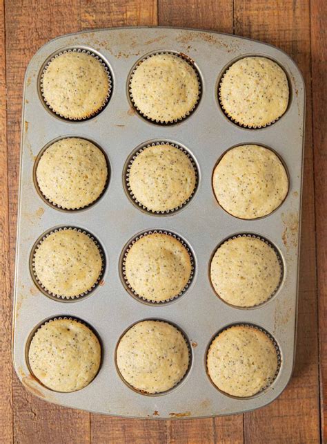 THE BEST Poppy Seed Muffins Recipe - Dinner, then Dessert