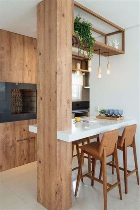 3 estilos en imágenes de barras para cocina modernas