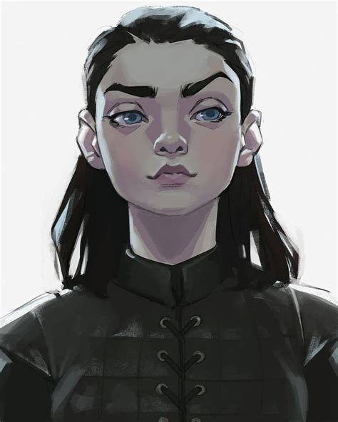 🐺 Not Today. Arya Stark by Marco Silvart #aryastark #gameofthrones ...
