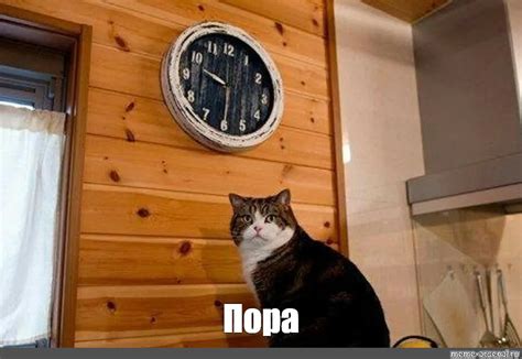 Мем: "Пора" - Все шаблоны - Meme-arsenal.com