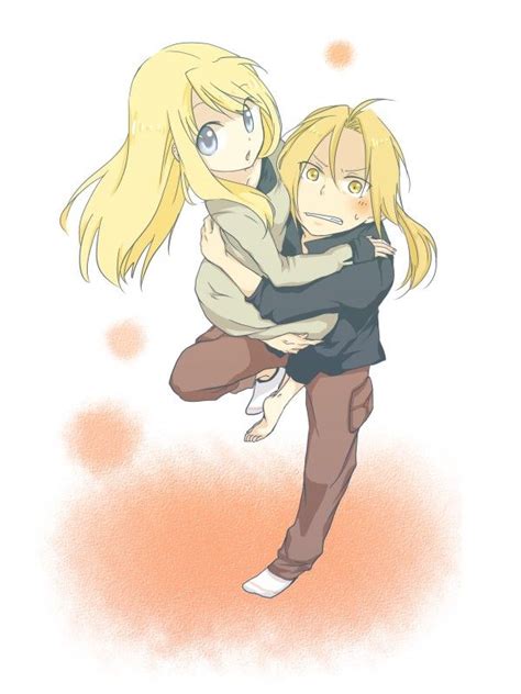 FMA Fanart: Anime Characters Embracing